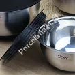 Komplet 4 misek metalowych z pokrywkami Nois - 17.830607