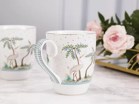 Komplet 2 kubków 0,35 L Pip Studio - Jolie Dots Gold 51.JDG.002.248