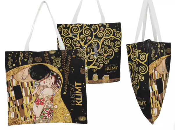 Torba płócienna 40 x 43 cm Carmani - Gustav Klimt 021-9101 Torba płócienna 40 x 43 cm Carmani - Gustav Klimt 021-9101