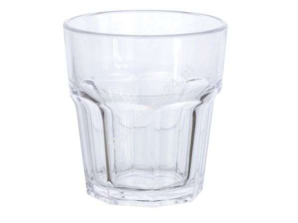 Szklanka niska 250 ml z polikarbonu Rubikap - Premium 4S.PM.250/CLE Szklanka niska 250 ml z polikarbonu Rubikap - Premium 4S.PM.250/CLE
