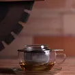 Filiżanka ze spodkiem z zaparzaczem stalowym 0,3 L Trendglas - TEA TIME 4E.220204