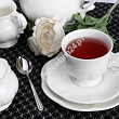 Garnitur do herbaty na 6 osób (21 el) Villa Italia - Sakura White