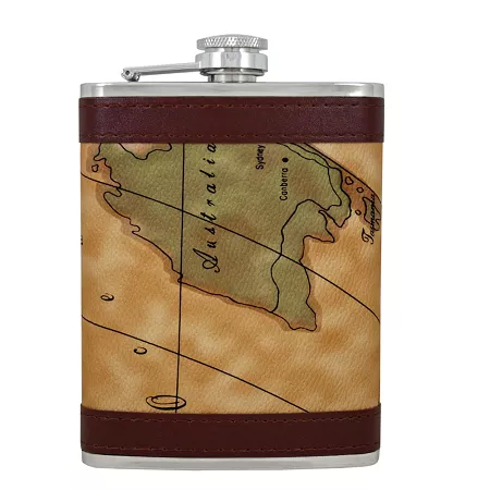 Piersiówka 240 ml Hinz Design -Mapa WA-8MS Piersiówka 240 ml Hinz Design -Mapa WA-8MS