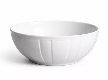 Salaterka 23,5 cm Ćmielów - Oktawa 0001 Biała