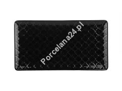 Półmisek prostokątny 24x13 cm Lubiana - Marrakesz Czarny