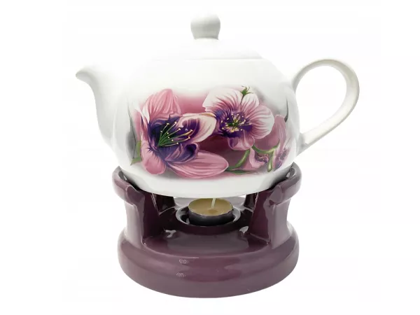 Czajnik z podgrzewaczem 1 L Bella Fiore - Lilie 1TR.DZB.38479 Czajnik z podgrzewaczem 1 L Bella Fiore - Lilie 1TR.DZB.38479