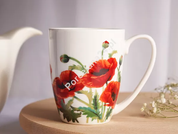 Kubek 0,36 L Duo - Classic poppies 15.CPO.K36 Kubek 0,36 L Duo - Classic poppies 15.CPO.K36