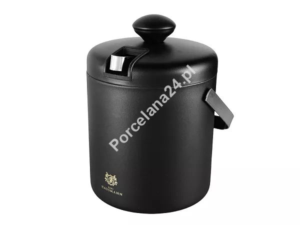 Wiaderko na lód ze szczypcami 1,3 L Karl Hausmann - Czarne 6.WIA.8625 Wiaderko na lód ze szczypcami 1,3 L Karl Hausmann - Czarne 6.WIA.8625
