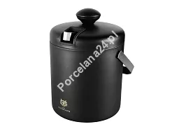Wiaderko na lód ze szczypcami 1,3 L Karl Hausmann - Czarne 6.WIA.8625