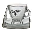 Filiżanka ze spodkiem 85 ml Glasmark - Coffee 4G.50-0405-02-40514