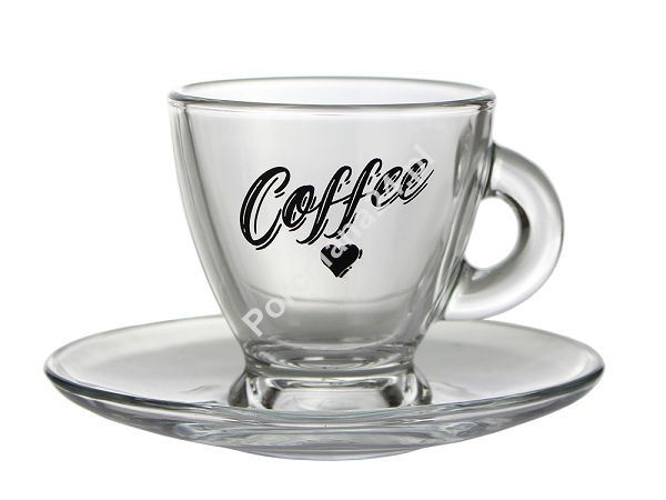 Filiżanka ze spodkiem 85 ml Glasmark - Coffee 4G.50-0405-02-40514 Filiżanka ze spodkiem 85 ml Glasmark - Coffee 4G.50-0405-02-40514