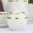Garnitur do kawy na 12 osób (27 el.) Waza - Classic WA-99 Gold