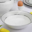 Serwis obiadowy na 12 osób (42 el.) Bogucice - Moza Platin 1132