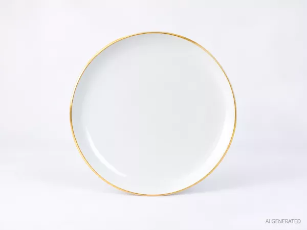 Talerz deserowy 20 cm Lubiana - Ankara Gold 1608C Talerz deserowy 20 cm Lubiana - Ankara Gold 1608C