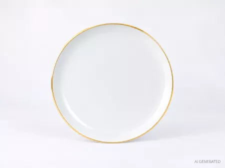 Talerz deserowy 20 cm Lubiana - Ankara Gold 1608C