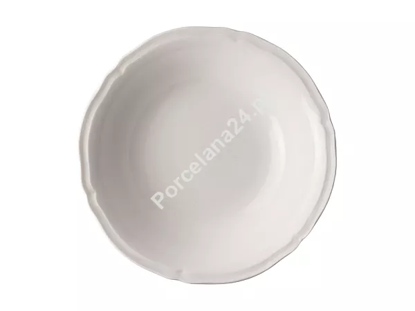 Salaterka 23 cm  Bogucice - Gino White 1228 Salaterka 23 cm  Bogucice - Gino White 1228
