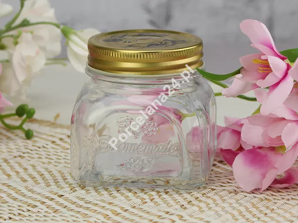 Pojemnik szklany (słój) z metalową pokrywką 0,3 L Homemade - Pasabahce 1D.SŁO.74852 Pojemnik szklany (słój) z metalową pokrywką 0,3 L Homemade - Pasabahce 1D.SŁO.74852