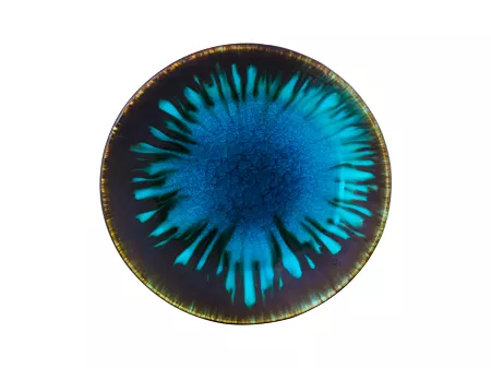 Talerz deserowy 19 cm Kera Ceramika - Still Cristall Turkus