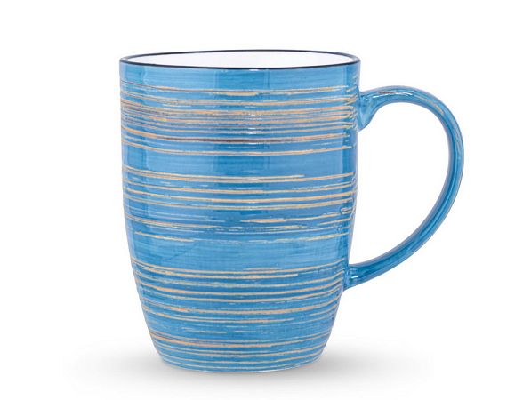 Kubek 0,46 L Wilmax - Spiral Niebieski 669637 Kubek 0,46 L Wilmax - Spiral Niebieski 669637
