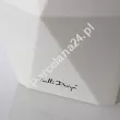 Termos Geo ze szklanym wkładem 1 l Biały - Vialli Design 1K.GEO.7473