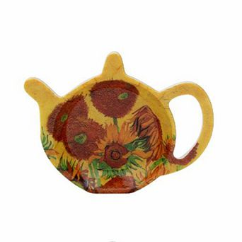 Spodek na torebki od herbaty Leonardo England - Vincent van Gogh - Słoneczniki 33.710-9445-SŁ