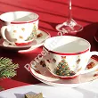 Komplet filiżanek ze spodkami 0,27 l / 15 cm (2 szt.)  Duo - Christmas Tree 15.CHT3.K2FS