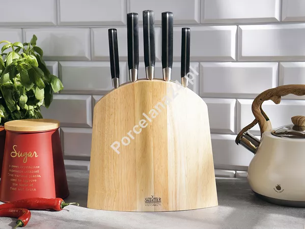 Komplet noży kuchennych (5 el.) w bloku Amefa / Richardson Sheffield - V Sabatier Komplet noży kuchennych (5 el.) w bloku Amefa / Richardson Sheffield - V Sabatier