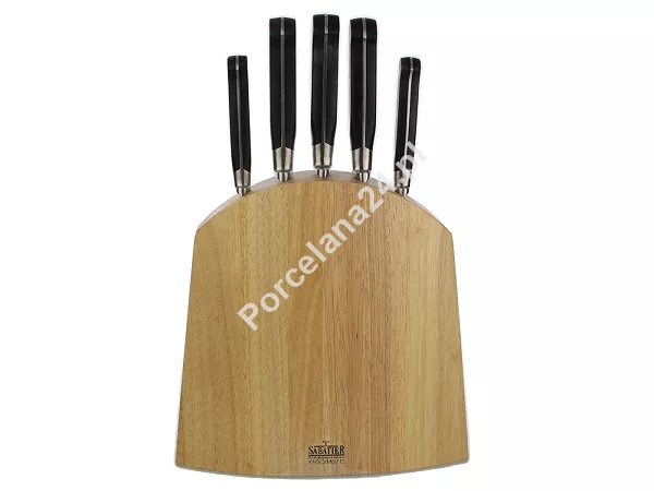 Komplet noży kuchennych (5 el.) w bloku Amefa / Richardson Sheffield - V Sabatier Komplet noży kuchennych (5 el.) w bloku Amefa / Richardson Sheffield - V Sabatier
