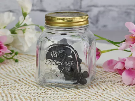 Pojemnik szklany (słój) z metalową pokrywką 0,5 L Homemade - Pasabahce 1D.SŁO.74853