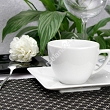 Serwis obiadowo - kawowy na 6 osób (38 el) Lubiana - Classic Black & White