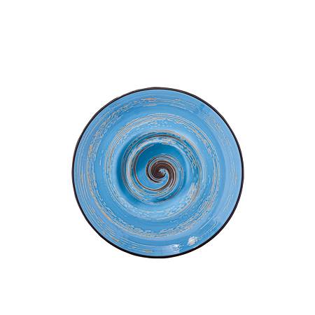 Talerz głęboki (do pasty) 22,5 cm  Wilmax - Spiral Niebieski 669623 Talerz głęboki (do pasty) 22,5 cm  Wilmax - Spiral Niebieski 669623