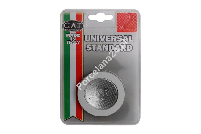 Kpl. 2 uszczelek  + sitko do kawiarki 2 x 50 ml - G.A.T. KA-BL102 Kpl. 2 uszczelek  + sitko do kawiarki 2 x 50 ml - G.A.T. KA-BL102
