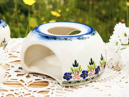 Podgrzewacz (pod czajnik 1,5 L) Bolesławiec - Mariańska Koronka gat. I