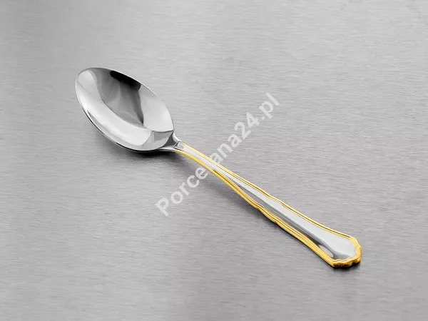 Komplet 6 łyżeczek do kawy / herbaty 14,4 cm Pintinox 1929 - Settecento (3.0 mm) złocony 23.SETG.WDC Komplet 6 łyżeczek do kawy / herbaty 14,4 cm Pintinox 1929 - Settecento (3.0 mm) złocony 23.SETG.WDC