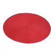 Podkładka / mata na stół słomkowa 38 cm Altom Design - Czerwona 07.MAT.1595