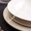 Komplet talerzy 6 osób (18 el.) (z rantem) Rinart - Banquet TP25 ecru
