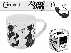 Kubek 0,46 L Carmani - Koty / Crazy Cats 33.017-2014