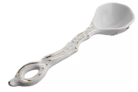 Łyżka do sosu 20 cm Ćmielów - Rococo 3604 ZŁOTA LINIA