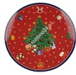 Patera 28 cm Bogucice - Cicha Noc Czerwona 986