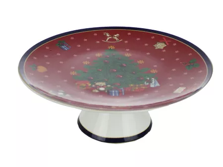 Patera 28 cm Bogucice - Cicha Noc Czerwona 986