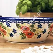 Salaterka 23 cm Bolesławiec - Maki Smolińskiej gat. I