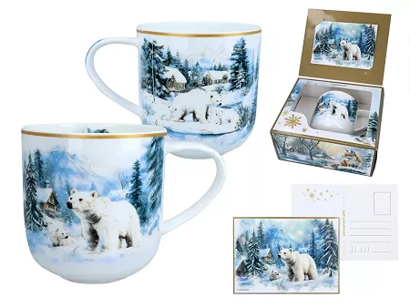 Kubek 0,5 L Carmani - Zima wszędzie, Niedźwiedź polarny 33.219-9112