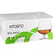 Kpl. kieliszków do brandy / koniaku 480 ml (6 szt) Krosno - Balance (Lifestyle / Vivat) 3903