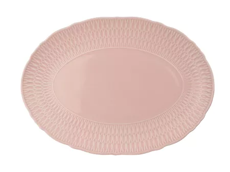 Półmisek 34 cm Ćmielów - Sofia LB07 Różowy
