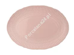 Półmisek 34 cm Ćmielów - Sofia LB07 Różowy