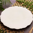 Talerz płytki 29 cm Chic - Floret White