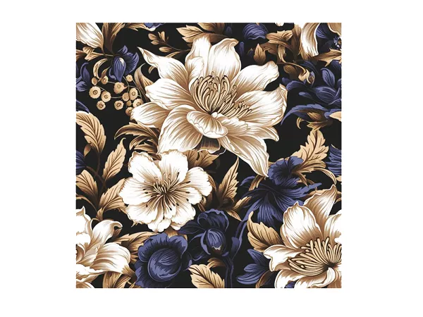 Serwetki 25 x 25 cm (20szt) Polmak - Maki kwiaty kremowo-granatowe 55.CL-OG-059601 Serwetki 25 x 25 cm (20szt) Polmak - Maki kwiaty kremowo-granatowe 55.CL-OG-059601