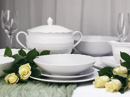 Serwis obiadowy na 12 osób (43el) Ćmielów - Sofia 0001 TP26