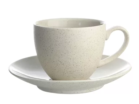 Filiżanka ze spodkiem 0,3 L / 16 cm  Bogucice - Alumina Granite Soft Cream 1127