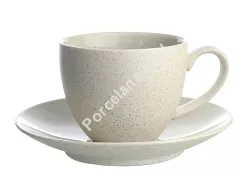 Filiżanka ze spodkiem 0,3 L / 16 cm  Bogucice - Alumina Granite Soft Cream 1127